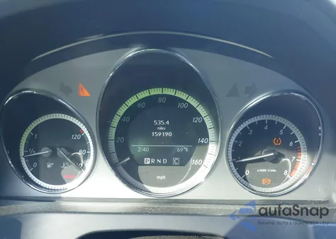 2010 Mercedes-Benz C 300 Sport из США, поврежденный, VIN WDDGF5EB7AF419150